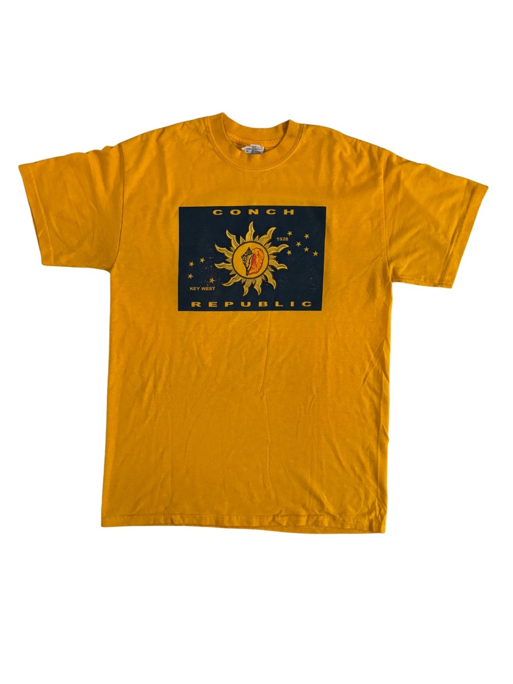 Key West Yellow Graphic Tee